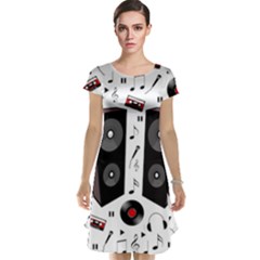 Loud Music Cap Sleeve Nightdress by Valentinaart