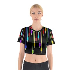 Plug In Cotton Crop Top by Valentinaart