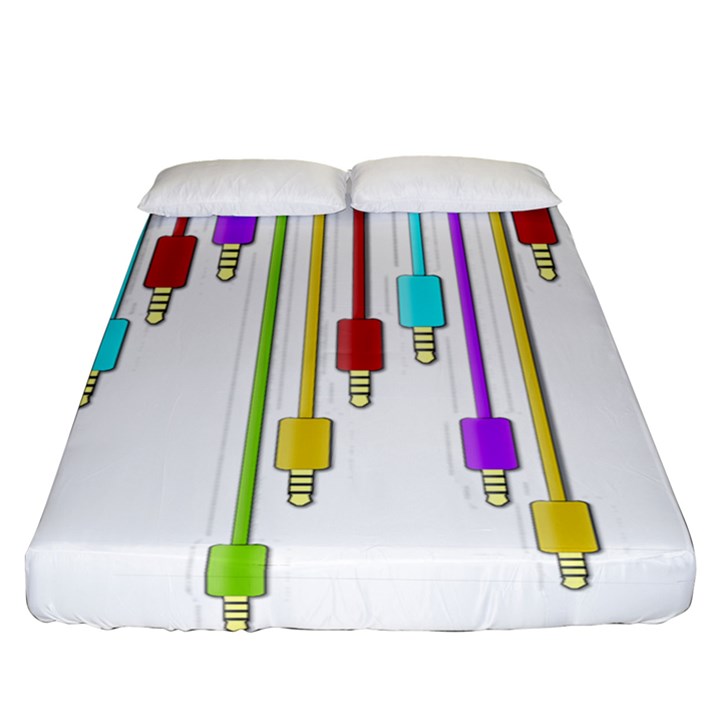 Plug in Fitted Sheet (Queen Size)