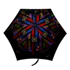 Energy Of The Sound Mini Folding Umbrellas by Valentinaart