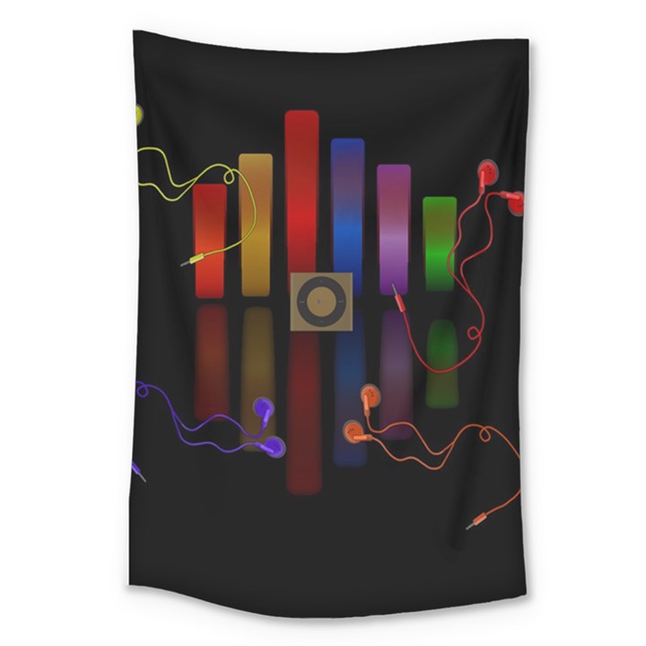 Energy of the sound Large Tapestry