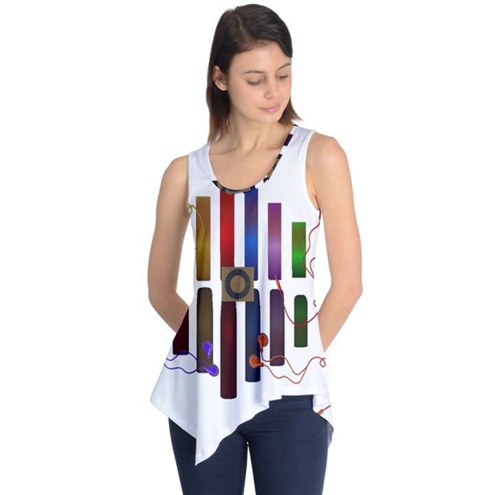 Energy of the sound Sleeveless Tunic