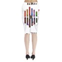 Energy of the sound Midi Wrap Pencil Skirt View2