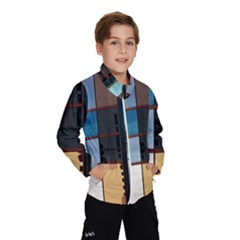 Glass Facade Colorful Architecture Wind Breaker (kids) by Nexatart