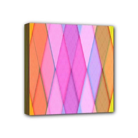 Graphics Colorful Color Wallpaper Mini Canvas 4  X 4  by Nexatart