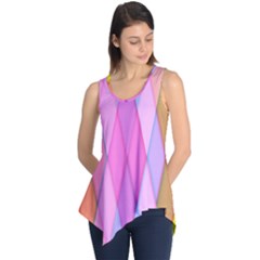 Graphics Colorful Color Wallpaper Sleeveless Tunic