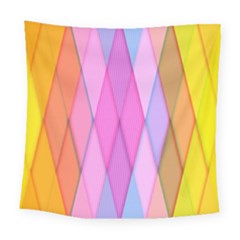 Graphics Colorful Color Wallpaper Square Tapestry (large) by Nexatart