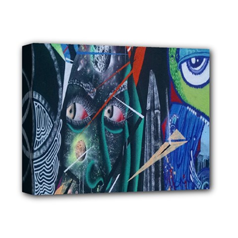 Graffiti Art Urban Design Paint Deluxe Canvas 14  X 11  by Nexatart