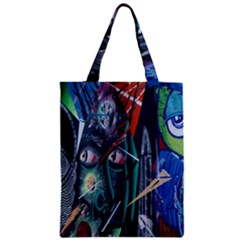 Graffiti Art Urban Design Paint Zipper Classic Tote Bag