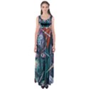 Graffiti Art Urban Design Paint Empire Waist Maxi Dress View1