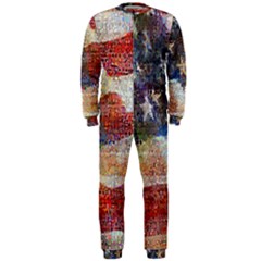 Grunge United State Of Art Flag Onepiece Jumpsuit (men)  by Nexatart