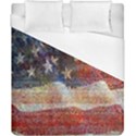 Grunge United State Of Art Flag Duvet Cover (California King Size) View1