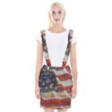 Grunge United State Of Art Flag Suspender Skirt View1