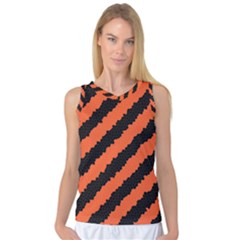 Halloween Background Women s Basketball Tank Top by Nexatart