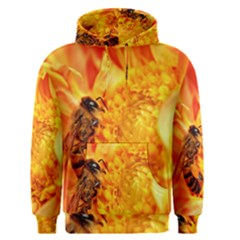 Honey Bee Takes Nectar Men s Pullover Hoodie by Nexatart