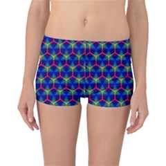 Honeycomb Fractal Art Boyleg Bikini Bottoms