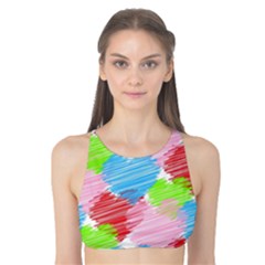 Holidays Occasions Valentine Tank Bikini Top by Nexatart