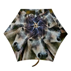 Horse Horse Portrait Animal Mini Folding Umbrellas by Nexatart