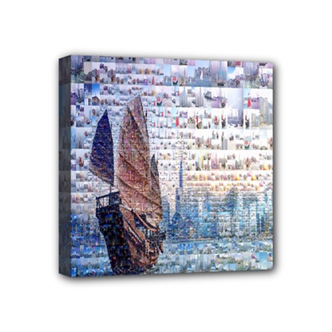 Hong Kong Travel Mini Canvas 4  X 4 