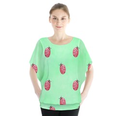 Ladybug Pattern Blouse