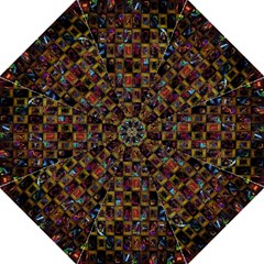 Kaleidoscope Pattern Abstract Art Golf Umbrellas