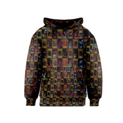 Kaleidoscope Pattern Abstract Art Kids  Pullover Hoodie by Nexatart