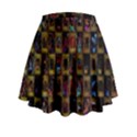 Kaleidoscope Pattern Abstract Art Mini Flare Skirt View2