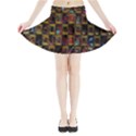 Kaleidoscope Pattern Abstract Art Mini Flare Skirt View3