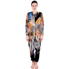 Landscape Sunset Sky Summer OnePiece Jumpsuit (Ladies) 