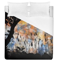 Landscape Sunset Sky Summer Duvet Cover (Queen Size)