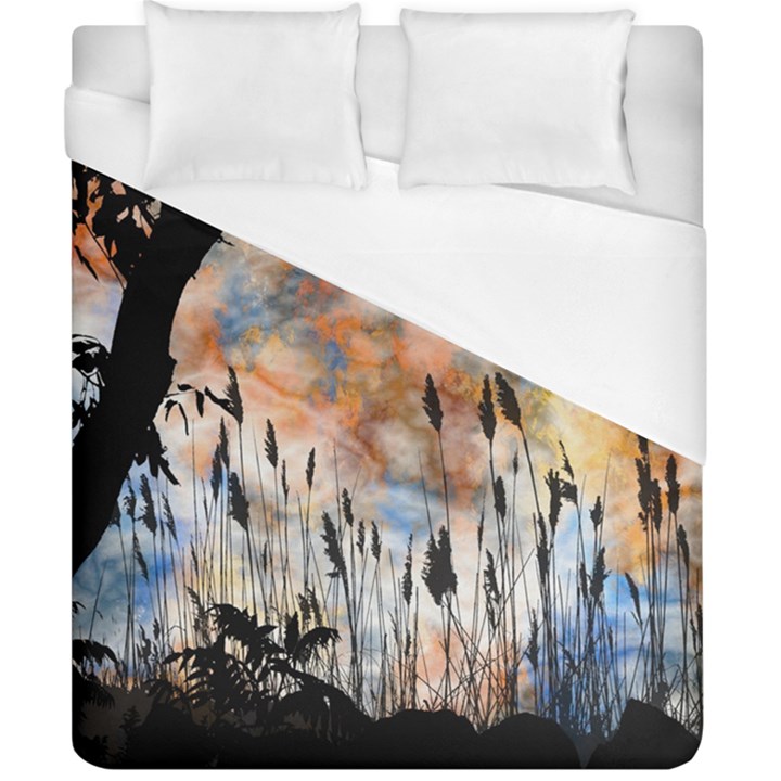 Landscape Sunset Sky Summer Duvet Cover (California King Size)