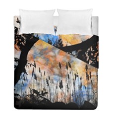 Landscape Sunset Sky Summer Duvet Cover Double Side (Full/ Double Size)