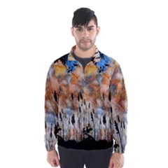 Landscape Sunset Sky Summer Wind Breaker (Men)