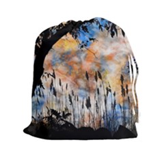 Landscape Sunset Sky Summer Drawstring Pouches (XXL)