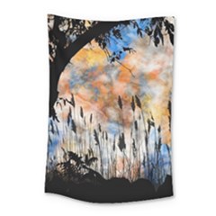 Landscape Sunset Sky Summer Small Tapestry