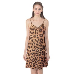 Leopard Print Animal Print Backdrop Camis Nightgown by Nexatart