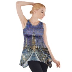 London Travel Side Drop Tank Tunic