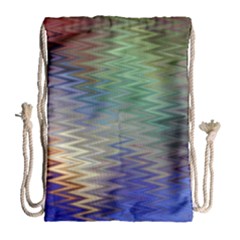 Metallizer Art Glass Drawstring Bag (large)