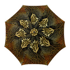 Orange Paper Patterns For Scrapbooking Golf Umbrellas by Nexatart