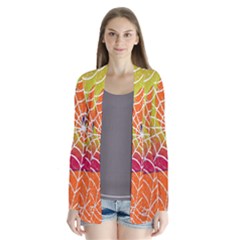 Orange Guy Spider Web Cardigans by Nexatart