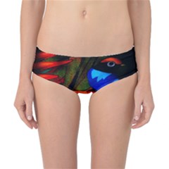 Papgei Red Bird Animal World Towel Classic Bikini Bottoms by Nexatart