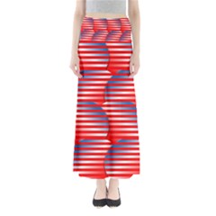 Patriotic  Maxi Skirts by Nexatart