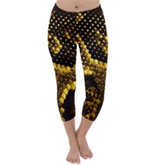 Pattern Skins Snakes Capri Winter Leggings  by Nexatart