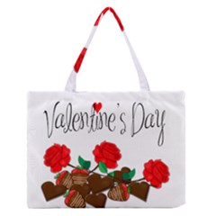 Valentine s Day Gift Medium Zipper Tote Bag by Valentinaart