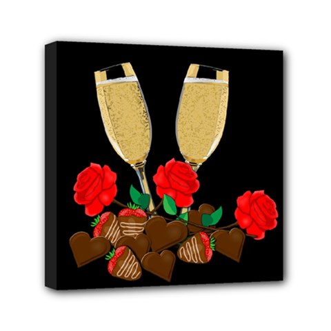 Valentine s Day Design Mini Canvas 6  X 6  by Valentinaart