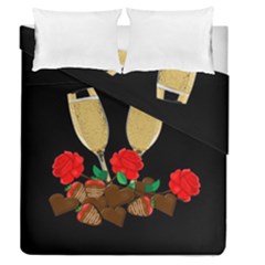 Valentine s Day Design Duvet Cover Double Side (queen Size) by Valentinaart