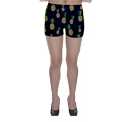 Pineapples Skinny Shorts by Valentinaart