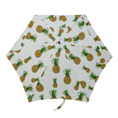 Pineapples Pattern Mini Folding Umbrellas by Valentinaart