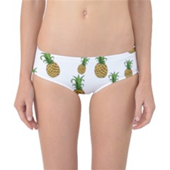 Pineapples Pattern Classic Bikini Bottoms by Valentinaart