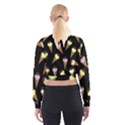 Ice cream cute pattern Women s Cropped Sweatshirt View2